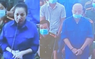 Vợ chồng Đường "Nhuệ" cùng đàn em hầu tòa vụ ăn chặn gần 2,5 tỉ đồng tiền hoả táng