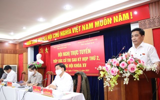 Phó Chủ tịch Quốc hội Nguyễn Đức Hải tiếp xúc cử tri Quảng Nam
