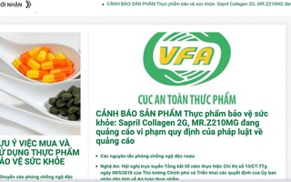 Hai loại thực phẩm chức năng quảng cáo như thuốc chữa bệnh