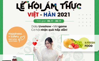 Trải nghiệm sản phẩm nông nghiệp Hàn Quốc tại Hội chợ K-food