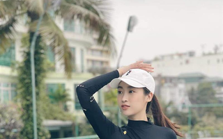 Bị đồn "ra sân golf săn đại gia", hoa hậu Đỗ Mỹ Linh nói gì?