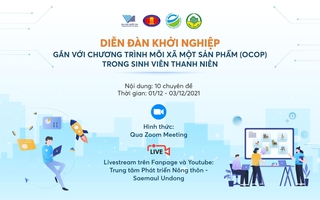 Khởi nghiệp gắn với Chương trình "Mỗi xã một sản phẩm"