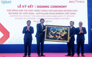 Becamex IDC hợp tác với CapitaLand phát triển TP mới Bình Dương