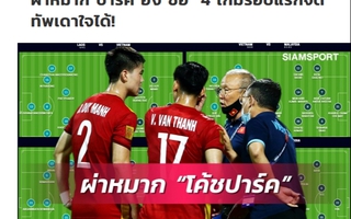 Truyền thông châu Á "chộn rộn" trước trận tuyển Việt Nam gặp tuyển Thái Lan