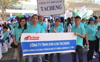 Tacheng 17 năm đồng hành cùng chương trình Đi bộ từ thiện Lawrence S. Ting