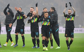 Inter Milan vô địch lượt đi Serie A