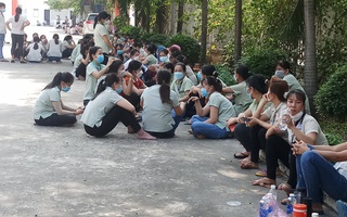 Công nhân Công ty TNHH Nobland Việt Nam ngừng việc phản đối cách tính lương mới