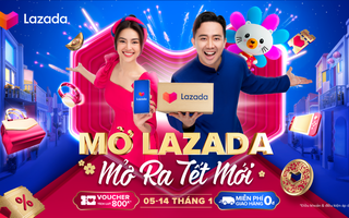 Mở Lazada, mở ra tết mới với triệu niềm vui, ngàn ưu đãi