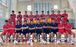 Futsal nữ Việt Nam hướng đến SEA Games 31