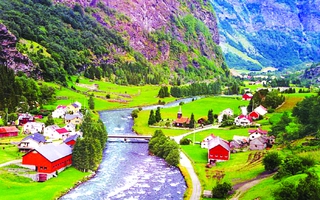 Đẹp quên lối về ở Flåm