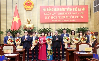 Hà Nội miễn nhiệm, bầu bổ sung một loạt lãnh đạo chủ chốt