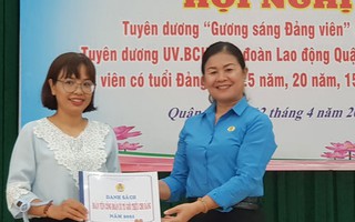 Tuyên dương 87 gương sáng đảng viên