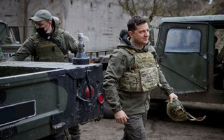 Tổng thống Ukraine mời Tổng thống Putin gặp ở vùng chiến sự