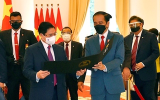 Việt Nam - Indonesia bàn việc đàm phán vùng đặc quyền kinh tế ở Biển Đông