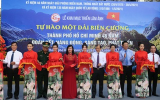 Khai mạc triển lãm ảnh “Tự hào một dải biên cương”