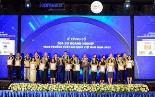 SCB vào top 50 doanh nghiệp tăng trưởng xuất sắc nhất Việt Nam năm 2021