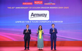 Amway Việt Nam vinh dự nhận Giải thưởng Rồng Vàng 2021