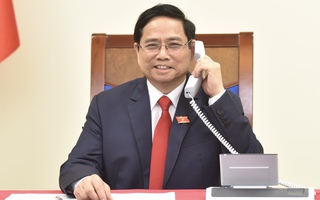 Tân Thủ tướng Phạm Minh Chính điện đàm với Thủ tướng Lào, Campuchia