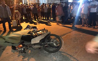 Quảng Nam: Ôtô "điên" lùa 4 xe máy, 2 người chết, 2 bị thương