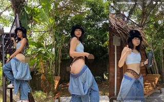 Con gái ca sĩ Mỹ Linh xin lỗi về pha lột quần khoe mông phản cảm