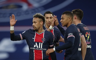 "Song sát" Neymar - Mbappe lập công, PSG áp sát ngôi đầu bảng Ligue 1