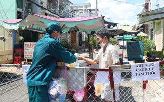 Liên quan ca nghi mắc Covid-19 tại TP HCM: Phong tỏa 72 hộ dân ở Bình Tân