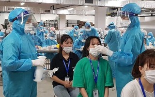 NÓNG: Phát hiện hơn 300 công nhân ở Bắc Giang dương tính SARS-CoV-2