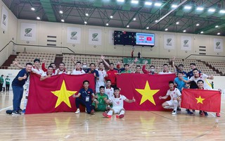 Việt Nam lần thứ hai đoạt vé dự VCK Futsal World Cup