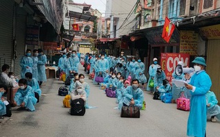 Hàng chục ngàn công nhân ở tâm dịch Bắc Giang sắp về các địa phương