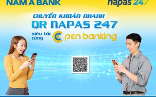 Nam A Bank tiên phong thực hiện chuyển khoản nhanh NAPAS 247 bằng mã QR