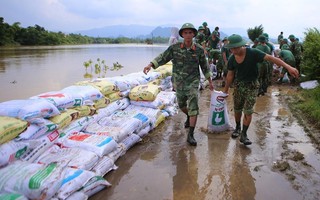 Công bố tình huống khẩn cấp khi hàng ngàn mét bờ kè sạt lở uy hiếp nhiều công trình