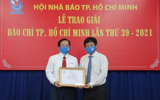 Báo Người Lao Động đoạt 8 giải Báo chí TP HCM năm 2021