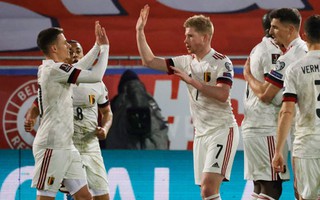 Nguy cơ mất De Bruyne, tuyển Bỉ âu lo Euro 2020