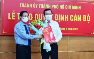 Ông Lê Hồng Sơn giữ chức Phó Trưởng Ban Tuyên giáo Thành ủy TP HCM