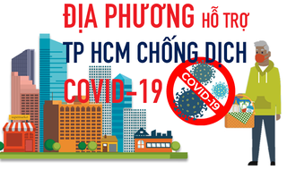 [infographic] Các địa phương hỗ trợ TP HCM chống dịch Covid-19