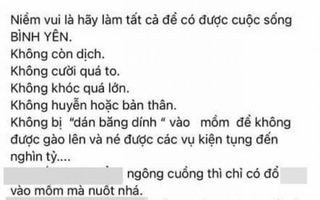 Nếu không tử tế, xin đừng làm nghệ sĩ!