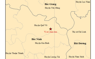 Động đất 3 độ gần Hà Nội, nhiều đồ đạc trong nhà rung lắc