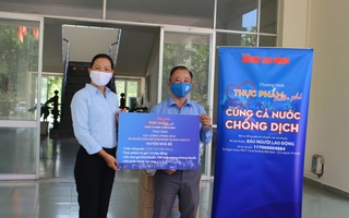 "Thực phẩm miễn phí cùng cả nước chống dịch" đến với người dân quận 1 và huyện Nhà Bè