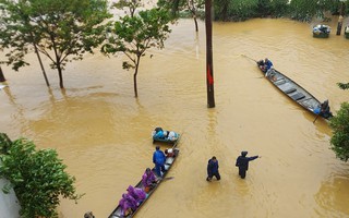 Khu đô thị hiện đại nhưng... ngập lụt