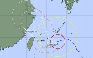 Thêm bão In-fa đe dọa Trung Quốc