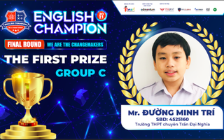 Nam sinh TPHCM giành ngôi quán quân English Champion 2021