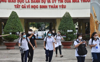 Sở GD-ĐT TP HCM ra dự thảo về độ an toàn khi mở cửa trường học