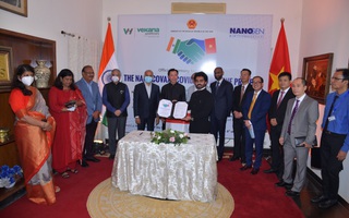 Nanogen "bắt tay" doanh nghiệp dược Ấn Độ sản xuất, phân phối Nanocovax