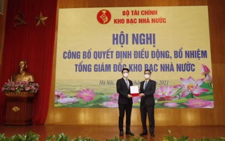 Kho bạc Nhà nước có tân Tổng giám đốc 38 tuổi