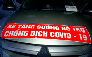 Bất ngờ trong chiếc ôtô “tăng cường hỗ trợ chống dịch Covid-19”