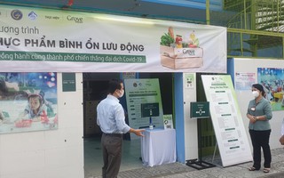 TP HCM: Khai trương cửa hàng tự động, ngày đầu nhận đơn hàng 1.200 combo rau củ, trái cây