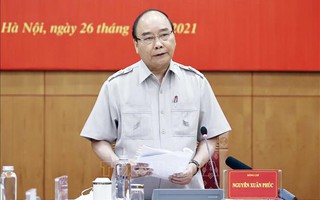 Chủ tịch nước Nguyễn Xuân Phúc chủ trì họp Ban Chỉ đạo Cải cách tư pháp Trung ương