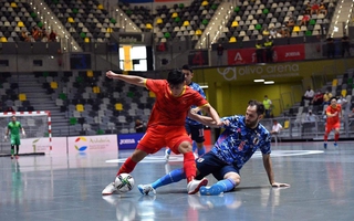 Tuyển futsal Việt Nam tiến bộ vượt bậc