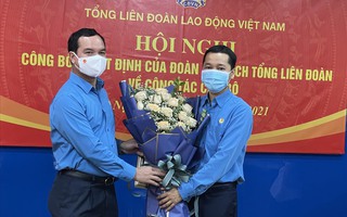 Ông Nguyễn Đức Thịnh giữ chức Phó ban Đối ngoại Tổng LĐLĐ Việt Nam