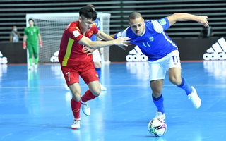 Việt Nam thua đậm Brazil trong trận ra quân Futsal World Cup 2021